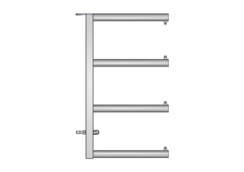 Materiels - Accessoires 70Kg-100Kg - PACK DE 6 ARRIERES EX4 1/2M L.70CM