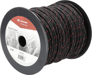 Pièces agricoles - Moteurs pièce adaptable - Cordon de lanceur 6,0 mm x 100 m noir