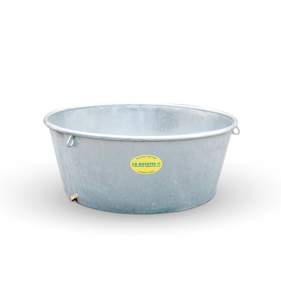 Materiels - Abreuvoir - BAC ACIER GALVANISE 600L CONDITIONNEMENT A RESPEC
