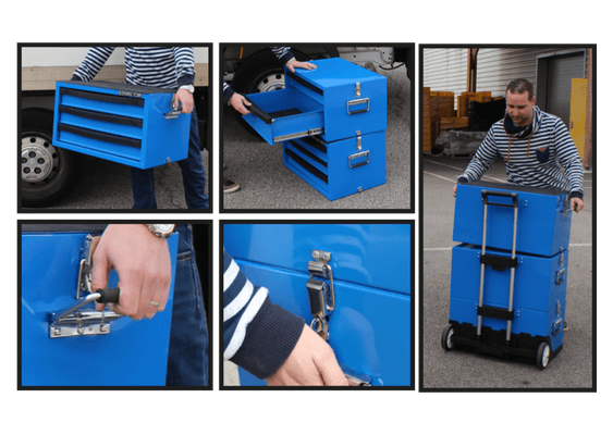 Outils - Outils divers - Servante modulable 874516BA + 163 outils plateaux EVAWAVE