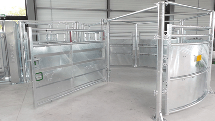 Materiels - Accessoires 100Kg-200Kg - BARRIERE -D- DE CONTENTION TOLEE REGLABLE 2.50M/3M V2
