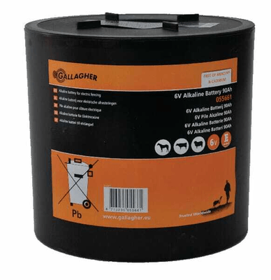 Pièces agricoles - Cloture,Jardin & Sylviculture - Pile ronde 6 volts 90Ah