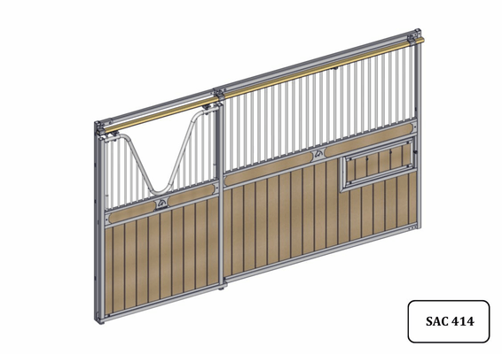 Accessoires et options matériel  - Matériel d'élevage - autre - FACADE SULLY COL DE CYGNE RESINE L.4M