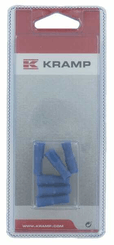 Pièces agricoles - Eclairage - Connecteur Bullet femelle bleu Ø5mm - 1,5-2,5mm² (6)