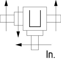 Pièces agricoles - Transmission - Boîte de vitesses T-313J, 1,93:1, 40,4 kW