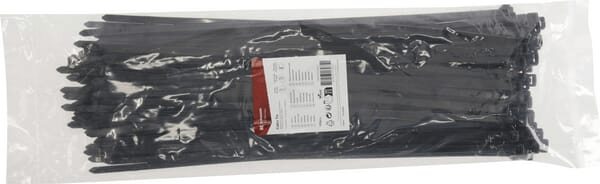 Pièces agricoles - Fasteners - Serre-câbles 7.6x430mm, FW noir, 100Pcs