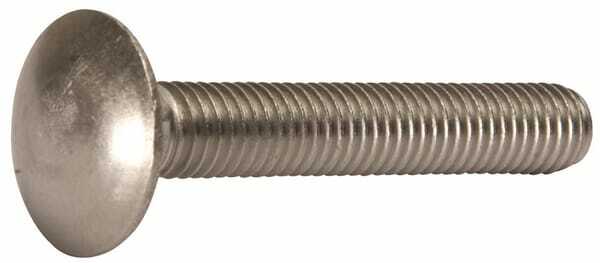 Pièces agricoles - Fasteners - Vis TRCC DIN603 M6x16 inox-A2