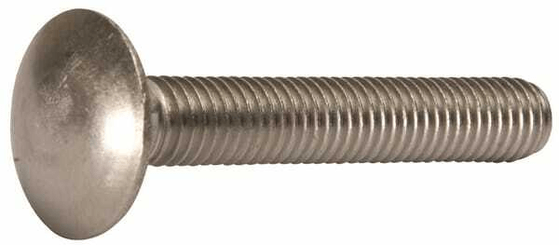 Pièces agricoles - Fasteners - Vis TRCC DIN603 M6x16 inox-A2