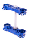 Té de fourche XTRIG ROCS Tech bleu déport 25mm Yamaha YZ250