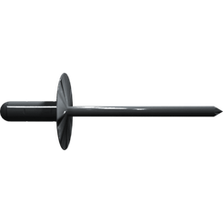 Pièces agricoles - Pièce divers - rivet aveugle 4,8 x10 AL/St galv.