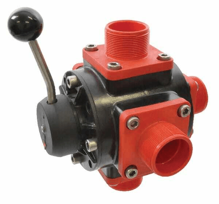 Pièces agricoles - Pièce Pulvérisateur - Vanne à billes 4/5 voies 2"