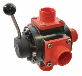 Pièces agricoles - Pièce Pulvérisateur - Vanne à billes 4/5 voies 2"