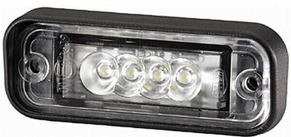 Pièces agricoles - Eclairage - Éclairage de plaque d'immatriculation LED 12V