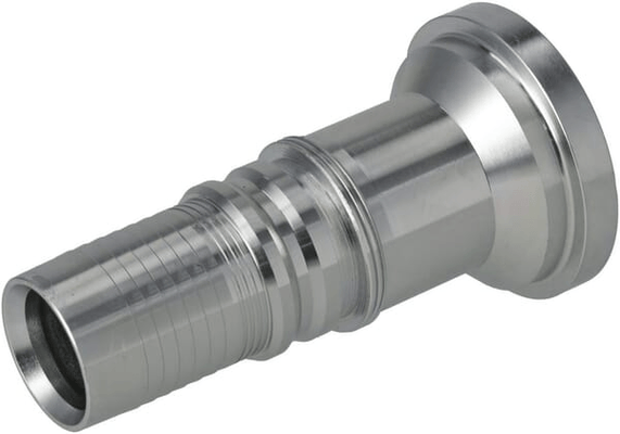Pièces agricoles - Hydraulique - Raccord à sertir 4SH-DN40 avec bride ø71,4 mm