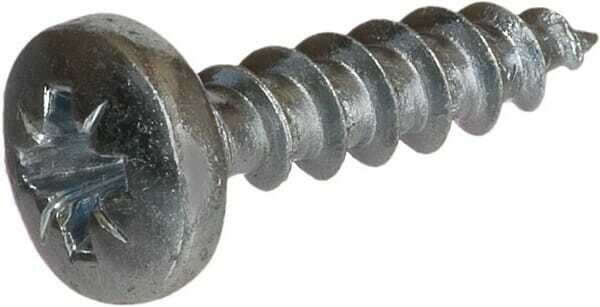 Pièces agricoles - Fasteners - Vis à bois, Ø 5x20 mm, PZ2, bac, acier