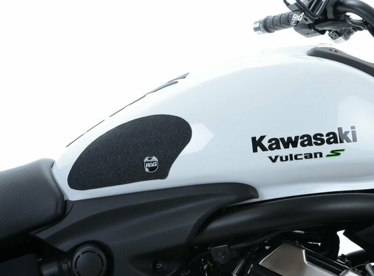 Pièces Quad & Motos - Equipement véhicule - Kit grip de réservoir R&G RACING 2 pièces noir Kawasaki Vulcan S