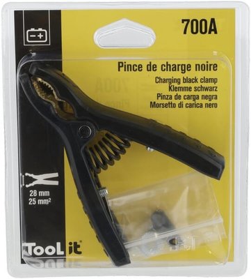Pièces agricoles - Outils atelier - Pince pour câble de démarreur - noir 700A