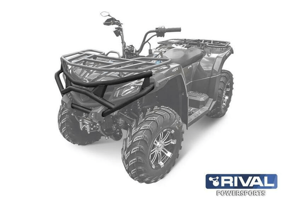 Pièces Quad & Motos - Equipement véhicule - Pare-choc avant RIVAL noir CF Moto