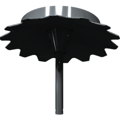 Pièces agricoles - Pièce divers - Traceur + disque dentelé Ø450 court cp