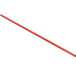 Pièces agricoles - Pièce divers - tube de herse 4m -peint-