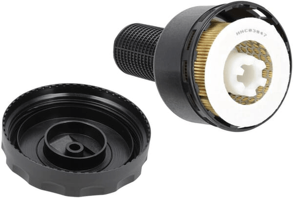 Pièces agricoles - Hydraulique - Bouchon de reniflard H=74 avec antisplash