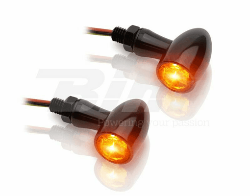 Pièces Quad & Motos - Equipement véhicule - Clignotants LED V-PARTS 12V alu noir