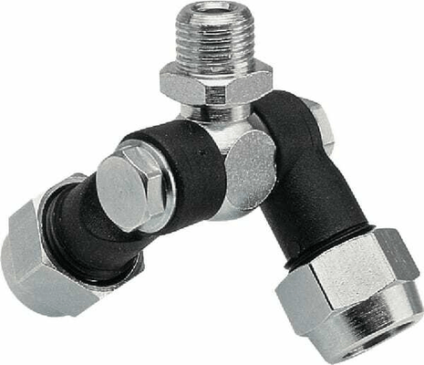 Pièces agricoles - Pièce Pulvérisateur - Double articulation 1/4"NPT F