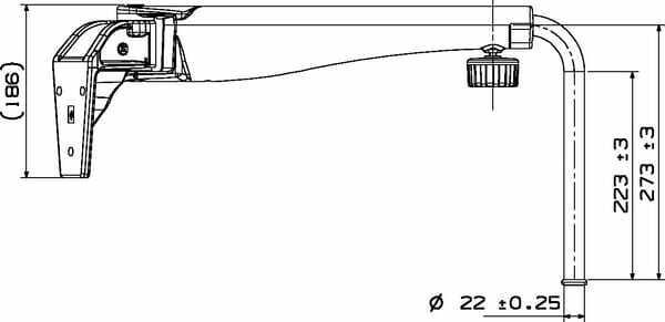 Pièces agricoles - Pièce divers - Bras télesc. D.