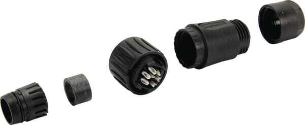 Pièces agricoles - Pièce Pulvérisateur - Fiche câble 7p., vers. soudée