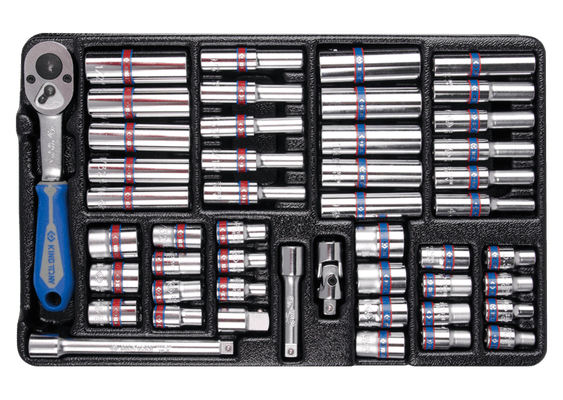 Outils - Outils divers - Thermoformé 1/4" en pouce et mm 48 pièces pour coffre