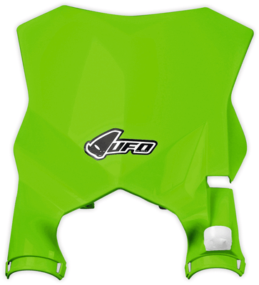 Pièces Quad & Motos - Plastiques - Plaque numéro frontale UFO Stadium vert fluo Kawasaki KX250/450F