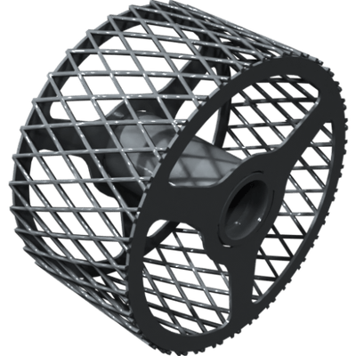 Pièces agricoles - Pièce divers - rouleau treillis soudé peint de 140 mm