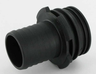 Pièces agricoles - Pièce Pulvérisateur - Raccord de tuyau droit 45 mm avec connexion mâle T7