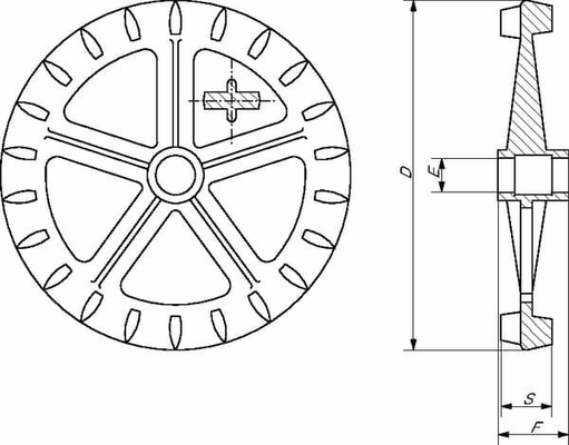 Pièces agricoles - Machines - Bague Crosskill 400 x 100 mm