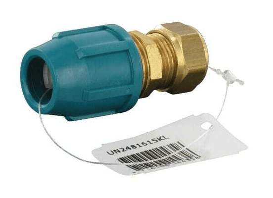 Pièces agricoles - Hydraulique - Raccord laiton 16x15mm PE fem.