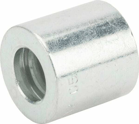 Pièces agricoles - Hydraulique - Jupe à sertir Ø25x24,7mm DN8 acier / zingué Alfagomma