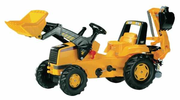 Loisirs - Jouets - CAT Trac chargeur frontal et pelle arrière