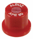 Buse à jet plat APE 80° rouge céramique Albuz
