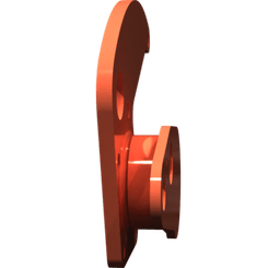 Pièces agricoles - Pièce divers - levier pivotant peint à droite