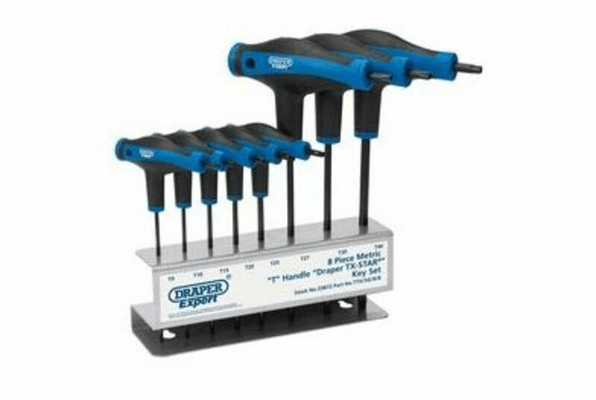 Pièces Quad & Motos - Outillage - Jeu de 8 clés DRAPER mâles Torx® emmanchées