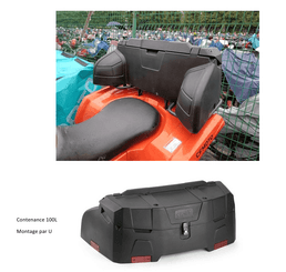 Pièces Quad & Motos - Pièces communes - COFFRE UNIVERSEL 100L