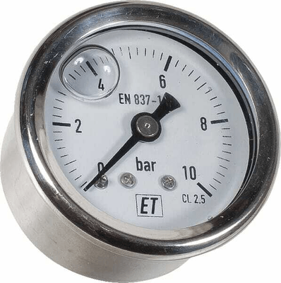 Pièces agricoles - Hydraulique - Manomètre Ø40 0-10bar ?" ar.