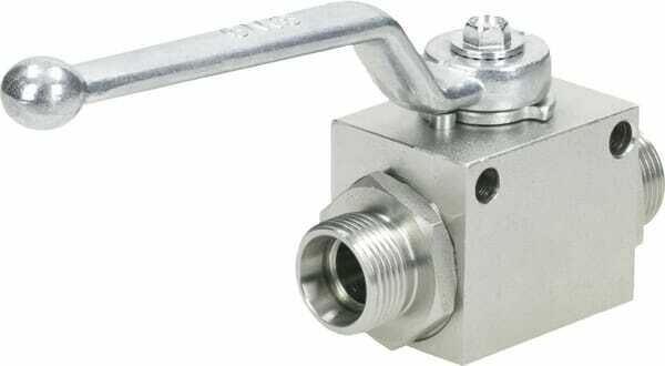 Pièces agricoles - Hydraulique - Vanne à bille 2/2 - M22x1,5