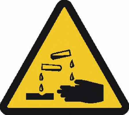 Pièces agricoles - Outils atelier - Panneau avertissement 200mm mordant