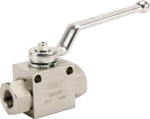Pièces agricoles - Hydraulique - Robinet à boisseau sphérique 2/2 - 3/8" BSP