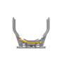 Materiels - Pince à balle enrubannée - Equaliser Bar Unigrip L+ &amp, XL+