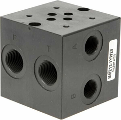 Pièces agricoles - Hydraulique - Plaque de base NG6