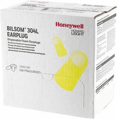 Vêtements et protections - Equipement - Bouchons d'oreilles Bilsom 304L (avec fil) sachet 100x1 paire