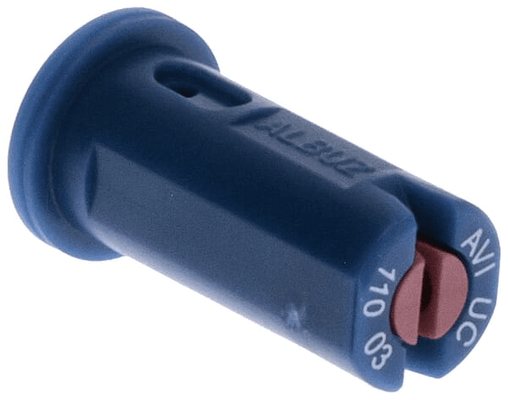 Pièces agricoles - Pièce Pulvérisateur - Buse à injection d'air AVI-UC 110° 03 céramique bleue Albuz