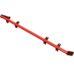 Pièces agricoles - Pièce divers - Cadre Cracker 4.00m -peint-